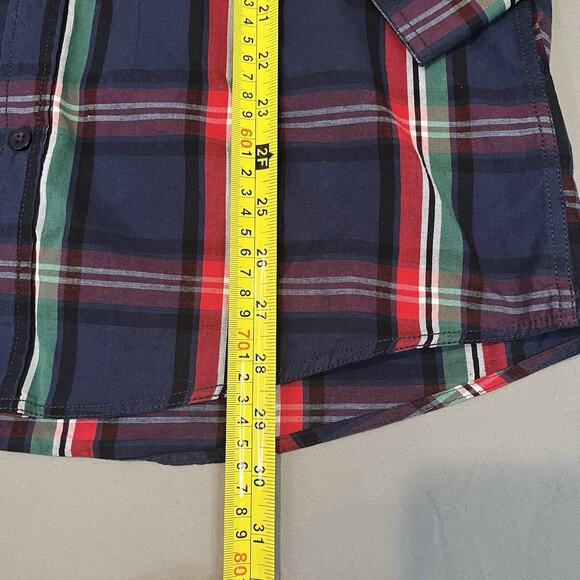 Losan Button Mens Long Sleeve Shirt Plaid "Athletic Performance Greatest League" - Picture 6 of 8